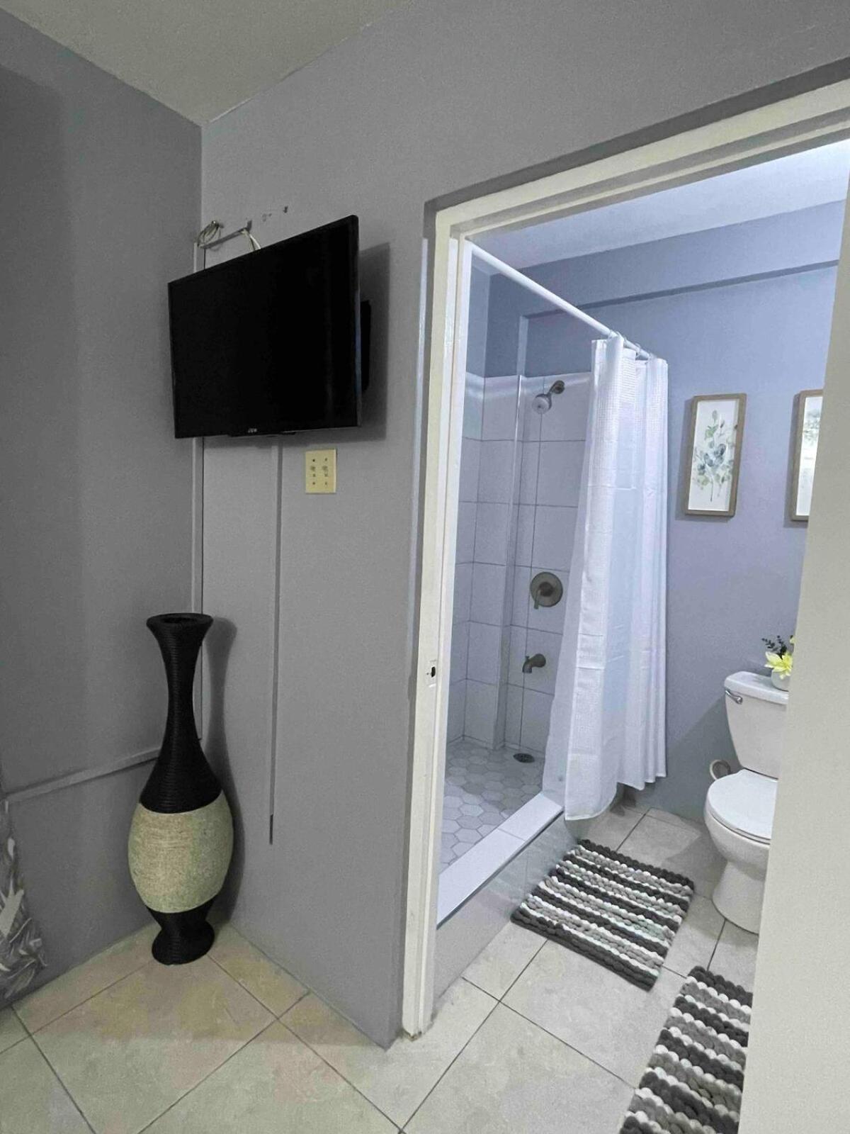 One Bedroom City Apartment Fully Ac With 24Hrs Security Kingston Exterior foto